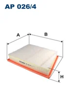 Filtry powietrza - Filtron Filtr powietrza AP026/4 - miniaturka - grafika 1
