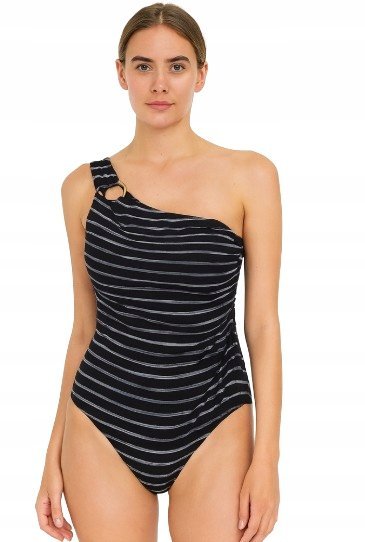 MICHAEL KORS JEDNOCZĘŚCIOWY KOSTIUM KĄPIELOWY PASKI 40 KWB