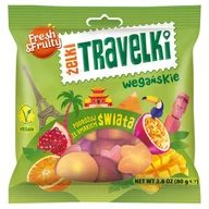 Żelki - Żelki Wegańskie Travelki Smaki Świata Fresh&Fruity 80G - miniaturka - grafika 1