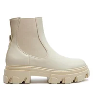 Botki damskie - Sztyblety ONLY Shoes Onltola-15 15320055 Écru - miniaturka - grafika 1