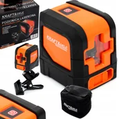 Poziomice, łaty, miary - Laser Krzyżowy Poziomica Laserowa 15M Etui Uchwyt - miniaturka - grafika 1