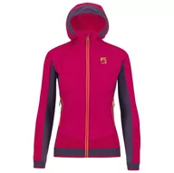 Kurtki i kamizelki sportowe damskie - Kurtka zimowa damska Karpos Alagna Plus Evo W Jacket Rozmiar: M / Kolor: różowy/fioletowy - miniaturka - grafika 1