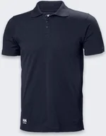 Koszulki męskie - Helly Hansen T-shirt HELLY HANSEN Manchester Polo, blue XL - miniaturka - grafika 1