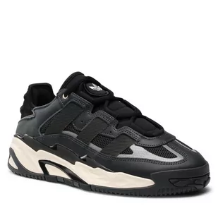 Buty adidas Niteball Shoes ID8067 Carbon/Cblack/Ecrtin - Półbuty męskie - miniaturka - grafika 1