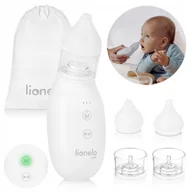 Aspiratory do nosa - ASPIRATOR DO NOSA ELEKTRYCZNY BEZPRZEWODOWY DWIE KOŃCÓWKI LIONELO BABY AIR - miniaturka - grafika 1