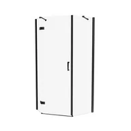 Kabiny prysznicowe - Kabri Kabina prysznicowa Primera Black prawa 100x80 cm BR-0385 - miniaturka - grafika 1