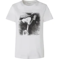 Koszulki i topy damskie - Koszulka damska Pepe Jeans Sany bawełniana-M - miniaturka - grafika 1
