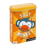 Zestawy naczyń dla dzieci - Petit Collage Gra Karciana Silly Monkey - miniaturka - grafika 1