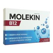 Witaminy i minerały - Molekin B12 x60 tabletek - miniaturka - grafika 1