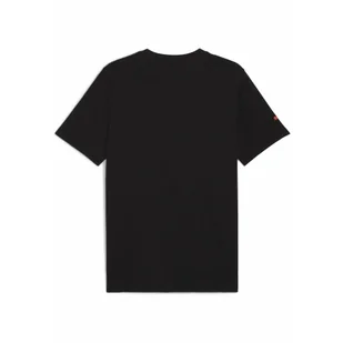 Męska koszulka F1® Essentials z logo PUMA Black - Koszulki sportowe męskie - miniaturka - grafika 1