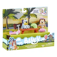 Figurki dla dzieci - Bluey Zestaw jazda na hulajnodze - figurka - miniaturka - grafika 1