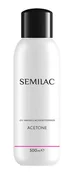 Zmywacze i cleanery do paznokci - Semilac aceton kosmetyczny 500ml - miniaturka - grafika 1