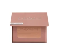 Bronzery i konturowanie twarzy - NAM Bronzing Face Pressed Powder puder brązujący 03 Chocolate 10g - miniaturka - grafika 1