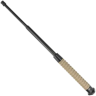 Pałka teleskopowa ESP Easy Lock Button Triangle End hartowana 20" - Khaki/Black - Pałki obronne - miniaturka - grafika 1