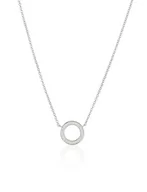 Naszyjniki - THOMAS SABO Thomas Sabo damski łańcuszek ke1650  051  14 srebro wysokiej próby cyrkonia biała Kolor srebrny, biały KE1650-051-14-L45v - miniaturka - grafika 1