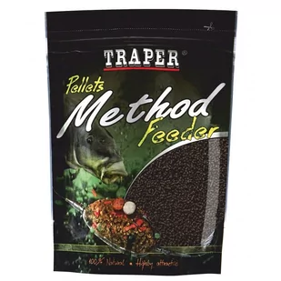 PELLET TRAPER METHOD FEEDER 2MM 500G HALIBUT CZERWONY 04211 - Zanęty - miniaturka - grafika 1