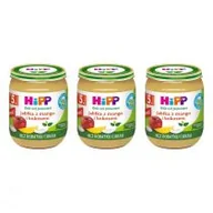Desery dla dzieci - Hipp Jabłka z mango i kokosem po 5. miesiącu Bio Zestaw 3 x 160 g Bio - miniaturka - grafika 1