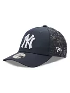 Czapki i chusty sportowe męskie - New Era Czapka z daszkiem New York Yankees Monogram 9Forty 60285006 Granatowy - miniaturka - grafika 1