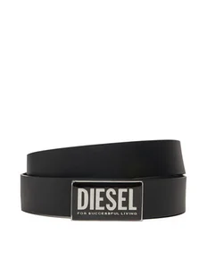 Diesel Pasek Męski X09945PR227 Czarny - Paski - miniaturka - grafika 1