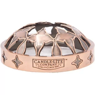 Candle-lite Burning Cap Flower nakładka na świecę klosz metalowy - Świeczniki - miniaturka - grafika 1