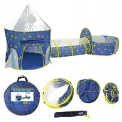 Namioty i tipi dla dzieci - Namiot dla DZIECI Duży z KOJCEM TUNEL Suchy Basen do DOMU OGRODU PAŁAC XXL - miniaturka - grafika 1