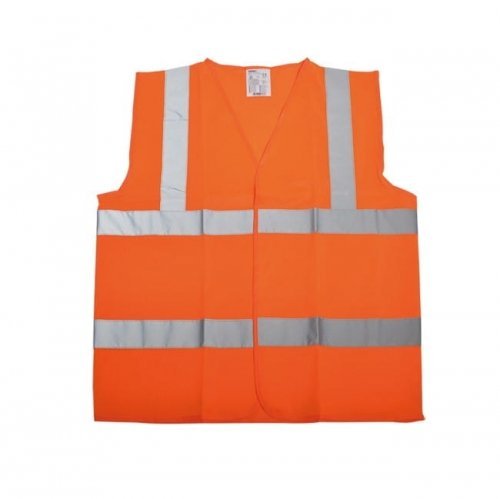 KAMIZELKA OSTRZEG.POMAR.XXXL