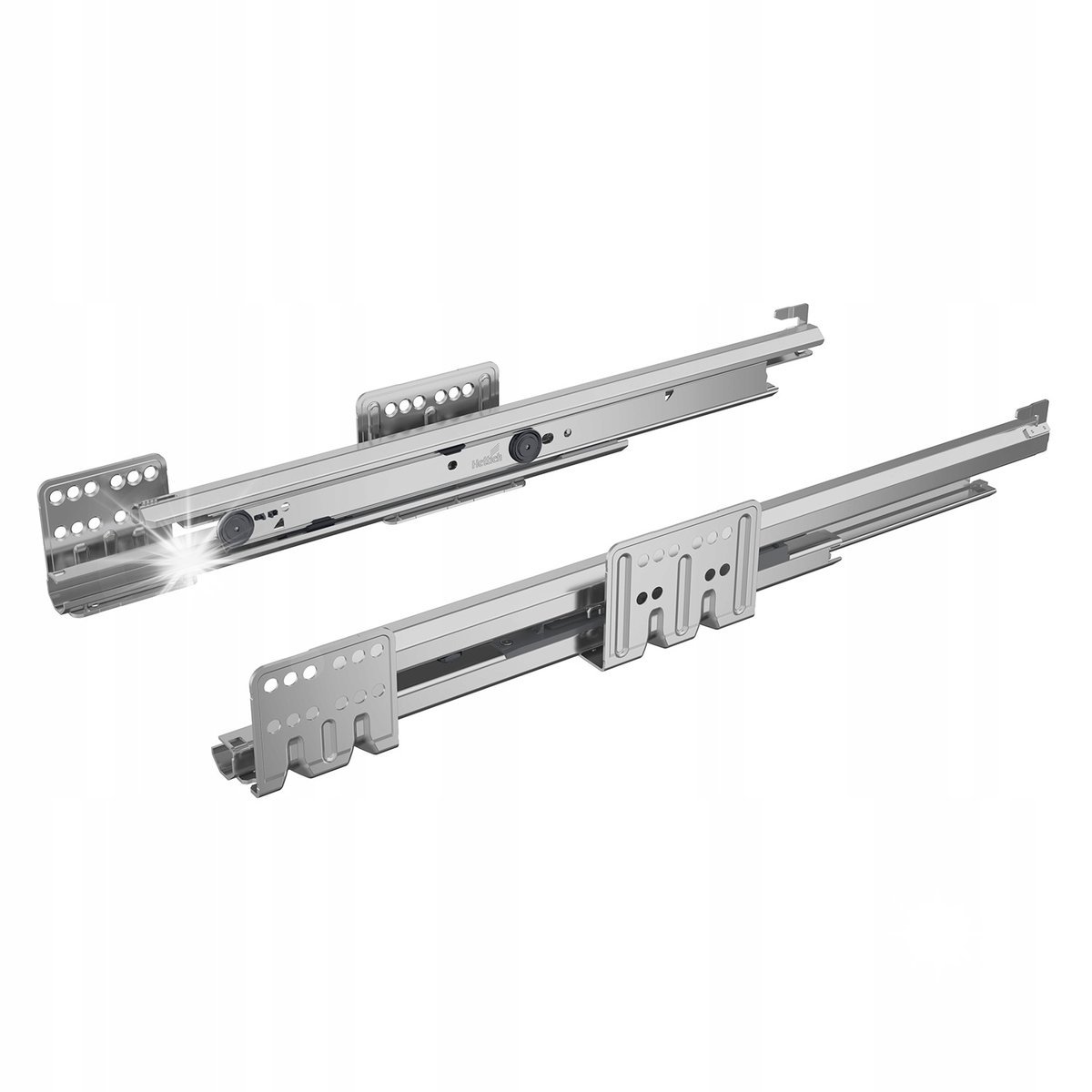 Prowadnica Actro do systemu szuflad ArciTech z Silent System HETTICH