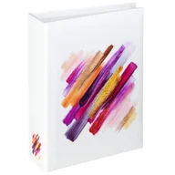 Albumy fotograficzne - Hama Album Minimax Brushstroke 10x15/100 Czerwony - miniaturka - grafika 1