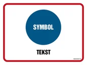 Systemy ekspozycyjne i znaki informacyjne - ZNAK NA ZAMÓWIENIE WZÓR B-019, KS - FOLIA PODŁOGOWA FOTOLUMINESCENCYJNA; (300X225MM) - miniaturka - grafika 1