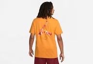 Koszulki męskie - Nike Air Jordan Jumpman 3D Crew Tee Light Curry - miniaturka - grafika 1