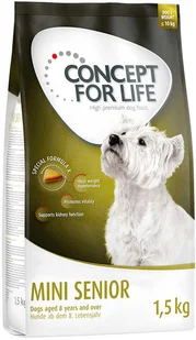 Concept for Life Mini Senior 1,5 kg - Sucha karma dla psów - miniaturka - grafika 1