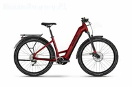 Rowery elektryczne - Haibike Trekking 5 Low 27,5 cala Czerwony 2023 - miniaturka - grafika 1