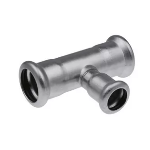 Trójnik redukcyjny KAN-therm Inox - 28 x 22 x 28mm - Łączniki, trójniki, kształtki - miniaturka - grafika 1