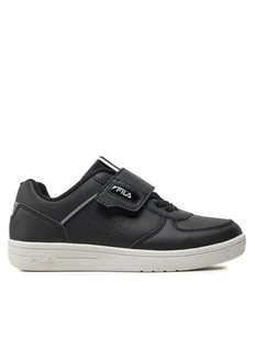 Fila Sneakersy C. Court Velcro Kids FFK0120 Czarny - Buty dla dziewczynek - miniaturka - grafika 1