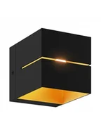 Lampy ścienne - Kinkiet TRANSFER WL 2 BLACK-GOLD 91067-N - miniaturka - grafika 1