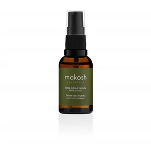 Mokosh Olejek do brody i włosów zielona kawa z tabaką Pielęgnacja męska 30 ml - Kosmetyki i akcesoria do pielęgnacji brody - miniaturka - grafika 1