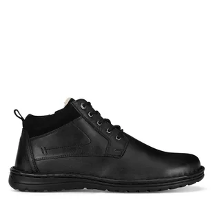 Trzewiki Go Soft FIZA-01 MI18 Czarny - Botki męskie - miniaturka - grafika 1