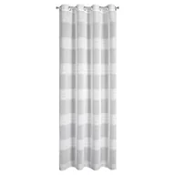 Zasłony - Zasłona gotowa Agata 140 x 250 cm przelotki biały - miniaturka - grafika 1