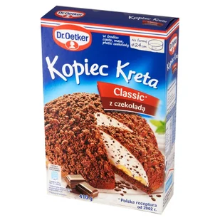 Dr. Oetker Dr Oetker DR OETKER KOPIEC KRETA ORYGINALNY Z CZEKOLADĄ CIASTO 410 G zakupy dla domu i biura 39007950 - Dania w proszku - miniaturka - grafika 1