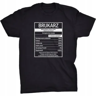 Etykieta GDA Brukarz Koszulka Dla Brukarza - Koszulki męskie - miniaturka - grafika 1