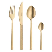 Zestawy sztućców - Zestaw sztućców złotych 6 osób 24 elementy hera vintage gold villa italia - miniaturka - grafika 1