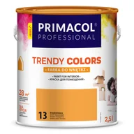 Farby wewnętrzne - Primacol Farba Trendy Colors brzoskwiniowa (13) 2,5 l PROFESSIONAL - miniaturka - grafika 1
