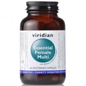 Witaminy i minerały - Viridian Essential female multi - suplement diety 60 kaps. - miniaturka - grafika 1
