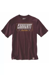 Koszulka męska T-shirt Carhartt Heavyweight Graphic Port - Koszulki sportowe męskie - miniaturka - grafika 1