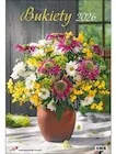 Kalendarze - Kalendarz 2026 ścienny bukiety - miniaturka - grafika 1