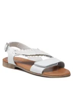 Buty dla dziewczynek - Primigi Sandały 1935100 D Biały - miniaturka - grafika 1