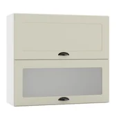 Szafki kuchenne - Szafka kuchenna wisząca 80 ADELE W80 GRF/2 SD beżowy mat - miniaturka - grafika 1