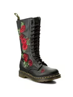 Glany damskie - Dr. Martens Glany Vonda 12761001 Czarny - miniaturka - grafika 1