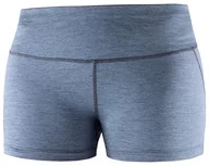 Spodnie sportowe damskie - Salomon Spodenki Agile Short Tight W Flint Stone/Graphite C10328 - miniaturka - grafika 1