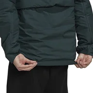 Kurtki męskie - adidas Kurtka męska (Midweight) Terrex Ct Myshelter Insulated Jacket, Shadow Green, HG3166, XL - miniaturka - grafika 1